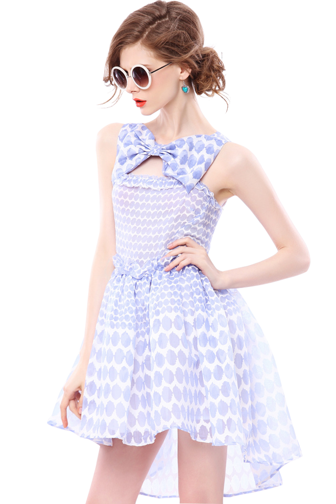 Woman in unique fashionable outfit